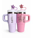 K-Pop Fan Gift Tumbler – Laser Engraved Insulated Cup 400ml, Personalised Quencher-style tumbler cup with handle 14oz (Copy)